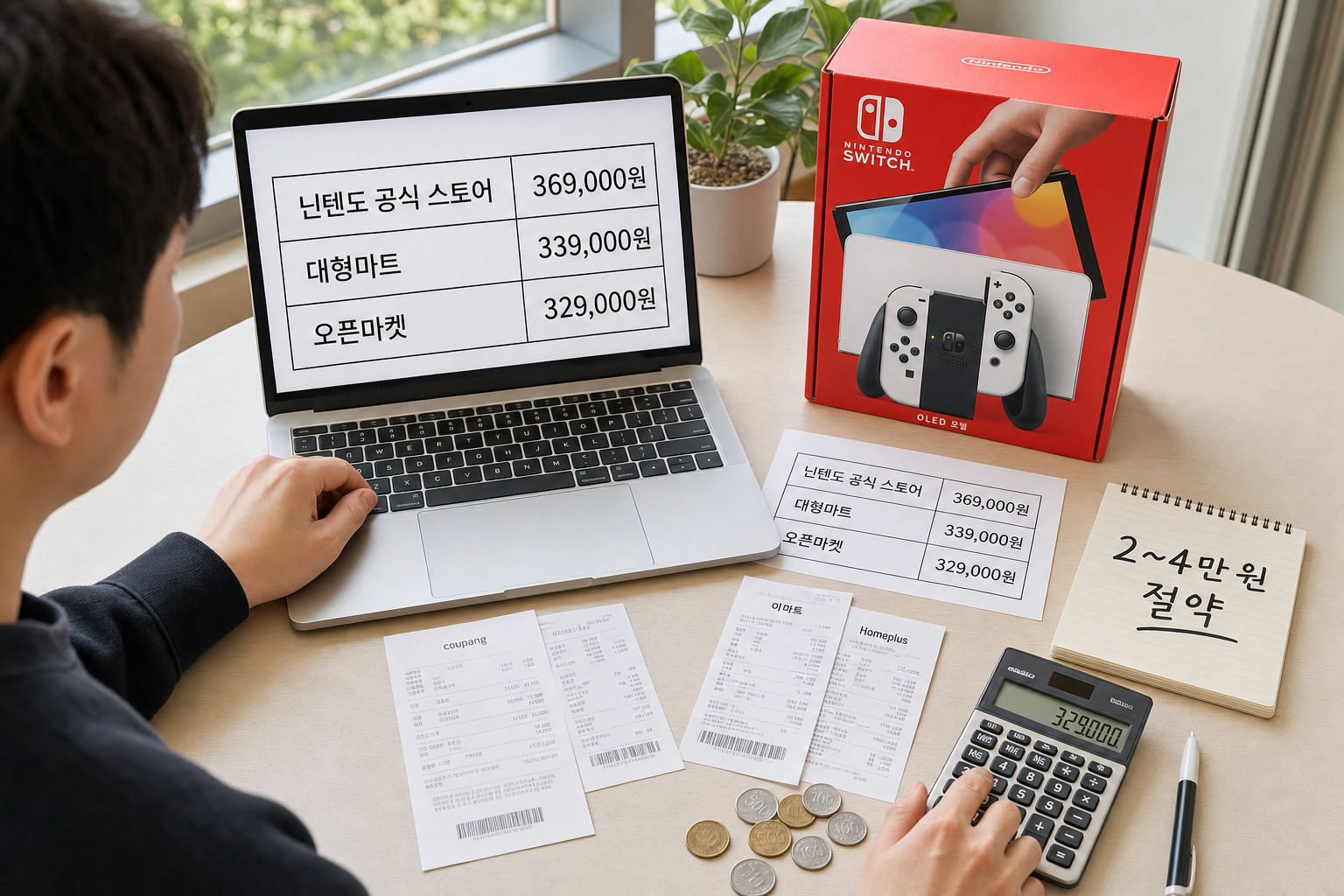 스위치 OLED 가격 변동과 최저가 확인 방법